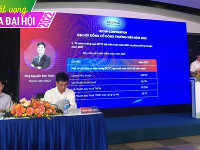 ĐHĐCĐ ELCOM (ELC): Thông qua việc đổi tên, đặt mục tiêu doanh thu năm 2022 đạt 1.000 tỷ đồng