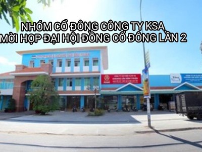 Nhóm Trang Chủ KL99Com Số 1 Link Đăng Ký KL999 lớn Công ty CP Công nghiệp Khoáng sản Bình Thuận (KSA) thông báo mời họp ĐHCĐ bất thường lần 2 năm 2022