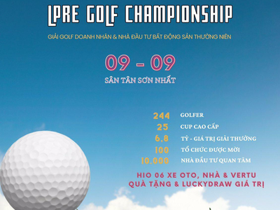Ngày 9/9 sẽ diễn ra giải golf LPRE Golf Championship 2022 dành cho doanh nhân và nhà Kl99ok phiên bản mới Web Tổng Nhà Cái 99Kl99 Giải Trí Bậc Nhất