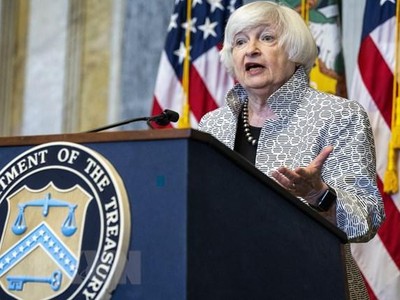 Bộ trưởng Kl991.com nạp rút nhanh Mỹ Janet Yellen. (Ảnh: AFP/TTXVN)