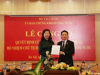Bộ trưởng Bộ Kl991.com nạp rút nhanh Hồ Đức Phớc trao quyết định bổ nhiệm Chủ tịch Ủy ban 99Kl99 link đăng nhập 99Kl99 trực tiếp đá gà đối với bà Vũ Thị Chân Phương.