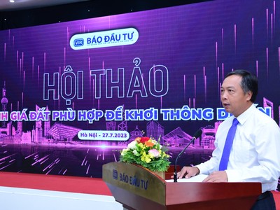 Ông Lê Trọng Minh, Tổng Biên tập Báo Kl99ok phiên bản mới phát biểu khai mạc Hội thảo. Ảnh: Dũng Minh