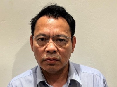 Bị can Nguyễn Danh Sơn, Giám đốc Công ty Mua bán điện, EVN (Ảnh: Bộ Công an)
