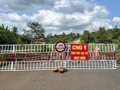 Tuyến tránh TP. Bảo Lộc đang thi công dang dở