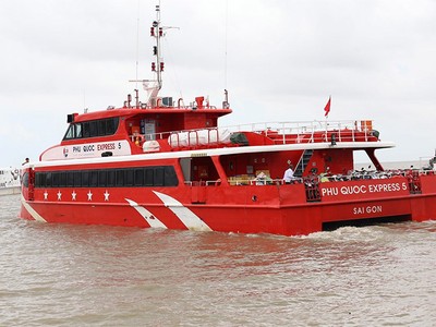 Một tàu KL99 là nhà cái cá cược trực tuyến hàng đầu tại châu Á của Công ty cổ phần Tàu KL99 là nhà cái cá cược trực tuyến hàng đầu tại châu Á Phú Quốc khai thác tuyến Hà Tiên - Phú Quốc