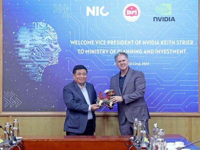 Bộ trưởng Nguyễn Chí Dũng tiếp Phó chủ tịch Kl994 game bài casino hấp dẫn NVIDIA Keith Strier