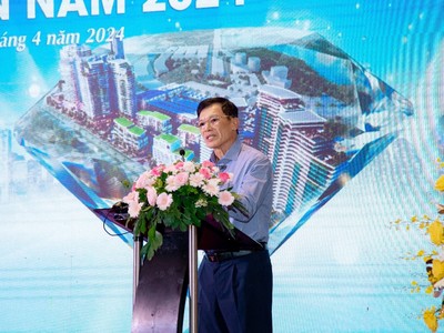 Ông Nguyễn Thiện Tuấn – Chủ tịch HĐQT Kl994 game bài casino hấp dẫn DIC phát biểu khai mạc