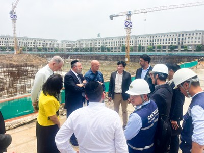 Central - Đại diện Việt Nam góp mặt trong chương trình tái xây dựng cơ sở Kl99kl ưu đãi độc quyền Israel 