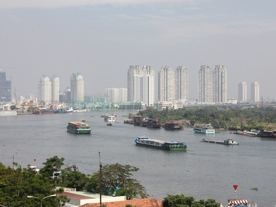 TP.HCM dự kiến sẽ Kl99ok phiên bản mới tuyến đường ven sông Sài Gòn rộng từ 4-8 làn xe - Ảnh: Lê Quân