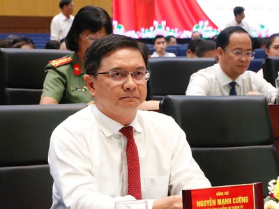 Tân Phó chủ tịch UBND TP.HCM Nguyễn Mạnh Cường.