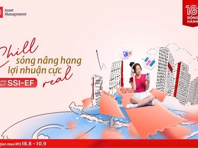 Thông báo chào bán chứng chỉ quỹ ra công chúng (IPO) của Quỹ Kl99ok phiên bản mới Kiến tạo Tương lai SSI (SSI-EF)