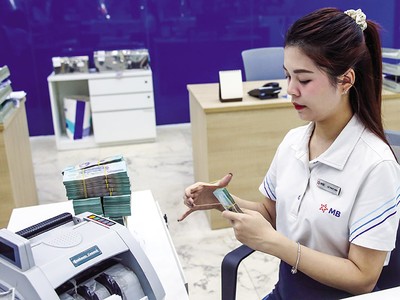 Mặc dù tín dụng tăng cao, nhưng vốn vẫn nắn đúng hướng vào lĩnh vực ưu tiên. Ảnh: Đức Thanh