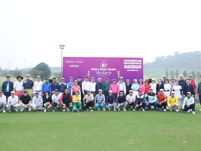 140 golfer tham dự Giải golf “Tấm lòng vàng Nhà Kl99ok phiên bản mới” 2025 