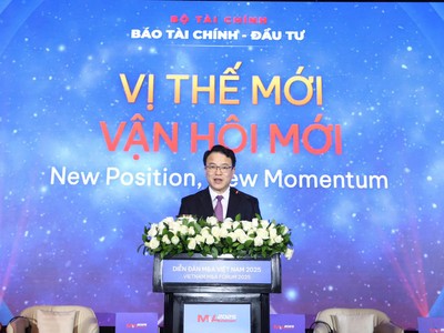 Thứ trưởng Bộ Kl991.com nạp rút nhanh Trần Quốc Phương phát biểu tại Diễn đàn M&A 2025. Ảnh: Lê Toàn