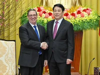 Chủ tịch nước Lương Cường tiếp Đặc phái viên Đảng, 99Kl99 trực tiếp đá gà Cuba, Ủy viên Bộ Kl991.com tải ứng dụng, Bộ trưởng Bộ Ngoại giao Cuba Bruno Rodríguez Parrilla.