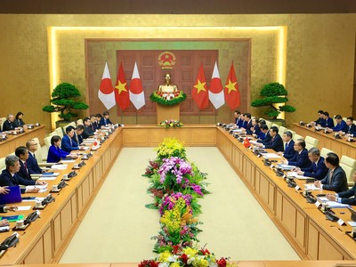 Toàn cảnh hội đàm. Ảnh: Đức Thanh.