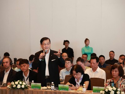 Theo KTS Ngô Viết Nam Sơn, Chủ tịch Ngo Viet Architects & Planners, khi bàn về quy hoạch 100 năm, điều quan trọng là sử dụng hợp lý các nguồn lực hiện có để thế hệ sau vẫn còn không gian và cơ hội phát triển. Ảnh: Trọng Tín.