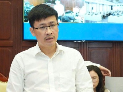 Ông Hoàng Minh Tiến, Phó Cục trưởng Cục Công nghệ Thông tin, Link Vào Nhà Cái KL99 COM Tặng +199k 99Kl99 trực tiếp đá gà phát biểu tại Họp báo