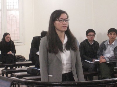 Bị cáo tại phiên tòa sơ thẩm