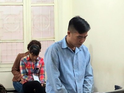 Bị cáo Hải tại tòa