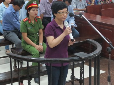 Bị cáo Nga tại tòa ngày 2/10.