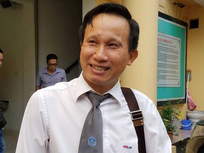 Luật sư Hoàng Văn Hướng.