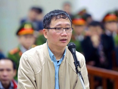 Bị cáo Trịnh Xuân Thanh. Ảnh TTXVN.