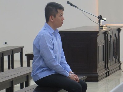 Bị cáo Trịnh Anh Minh tại Tòa