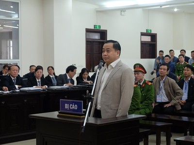 Bị cáo Vũ nhôm. 