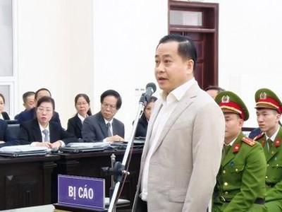 Bị cáo Vũ.