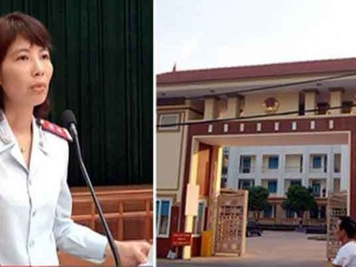 Bị can Kim Anh. Ảnh Vietnamnet.