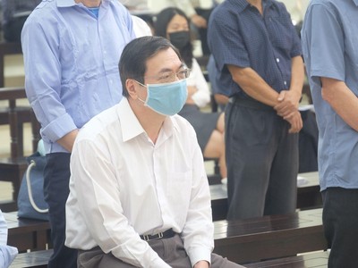 Bị cáo Vũ Huy Hoàng.