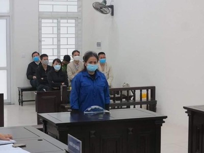 Bị cáo Vân.