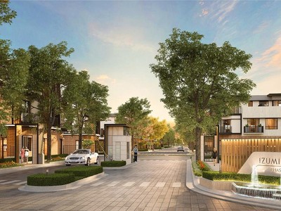 Hình phối cảnh dự kiến của sản phẩm được Izumi City Giai đoạn 1 ra mắt trong thời gian tới