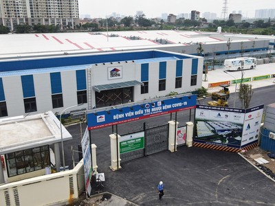 Hòa Phát (HPG) tài trợ 15 tỷ cho Bệnh viện Dã chiến Hoàng Mai