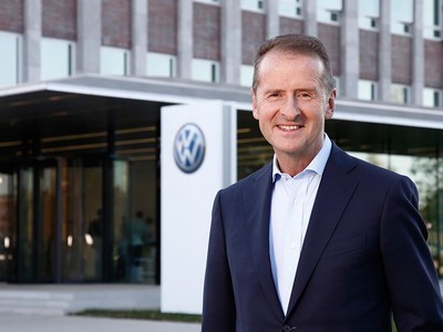 Ông Herbert Diess, giám đốc điều hành của nhà Kl994 nhà cái bóng đá world cup ô tô Đức Volkswagen.