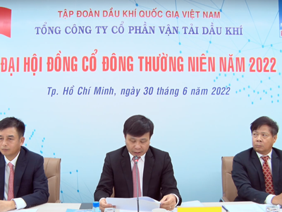 ĐHCĐ PVTrans (PVT): 6 tháng đầu năm, Kl99 nổ hũ trước thuế khoảng 500 tỷ đồng, đạt 83,3% kế hoạch năm