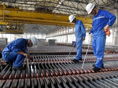 Trung Quốc đang tăng cường dự trữ đồng