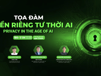 Cần xây dựng thêm Luật Bảo vệ dữ liệu cá nhân để bảo vệ quyền riêng tư thời kỳ AI phát triển mạnh