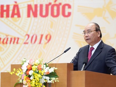 Thủ tướng Nguyễn Xuân Phúc phát biểu tại Hội nghị đổi mới, nâng cao hiệu quả hoạt động của Kl991.com World Cup 2026 Chính Thức 99Kl99 trực tiếp đá gà năm 2019