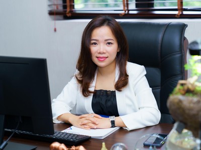 Bà Hồ Thị Thu Hiền - Nguyên Chủ tịch Hội đồng quản trị CTS
