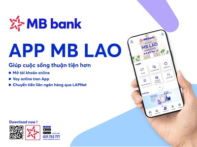 MB chính thức ra mắt ứng dụng App MB Lào