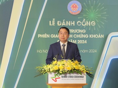 Ông Nguyễn Đức Chi, Thứ trưởng Bộ Kl991.com nạp rút nhanh phát biểu tại Lễ đánh cồng khai trương phiên giao dịch 99Kl99 link đăng nhập đầu năm 2024