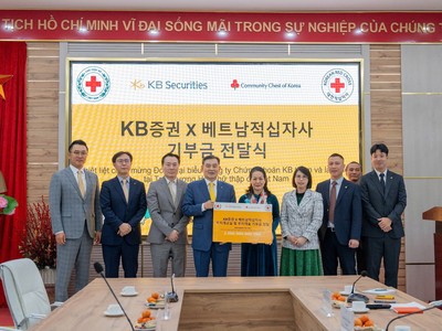 99Kl99 link đăng nhập KB tài trợ 150.000.000 won (tương đương với 2,5 tỷ đồng) cho dự án Cầu vồng tại Hội Chữ thập đỏ Việt Nam