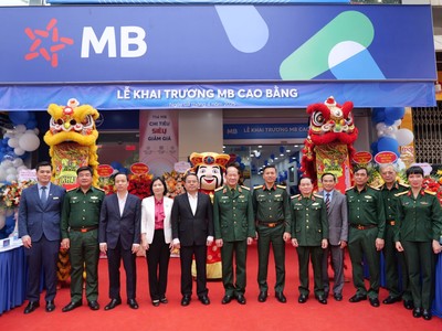 MB mở rộng mạng lưới phía Bắc với chi nhánh Cao Bằng, thúc đẩy Kl99ok phiên bản mới và phát triển bền vững