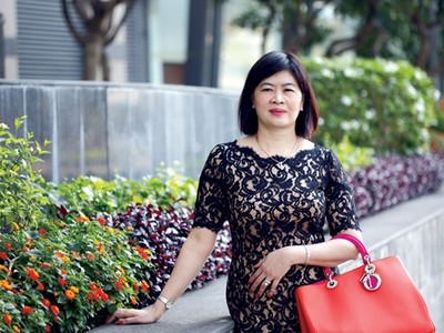 Bà Nguyễn Thị Bích Huệ - Giám đốc Công ty TNHH Vĩnh Tiến