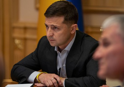 Tổng thống Ukraine Vladimir Zelensky. Ảnh: Reuters