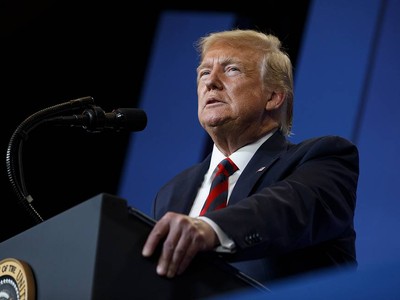 Tổng thống Mỹ Donald Trump. Ảnh: AP.