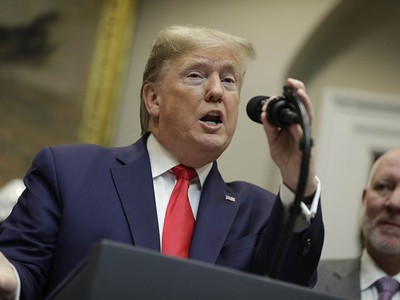 Tổng thống Mỹ Donald Trump. Ảnh: AP.