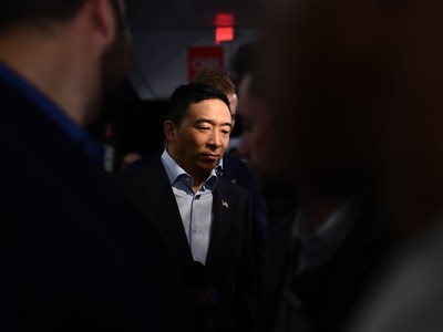 Ông Andrew Yang. Ảnh: AFP.